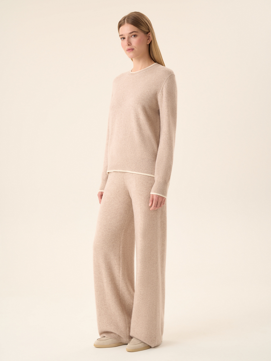 Джемпер из шерсти мериноса и кашемира