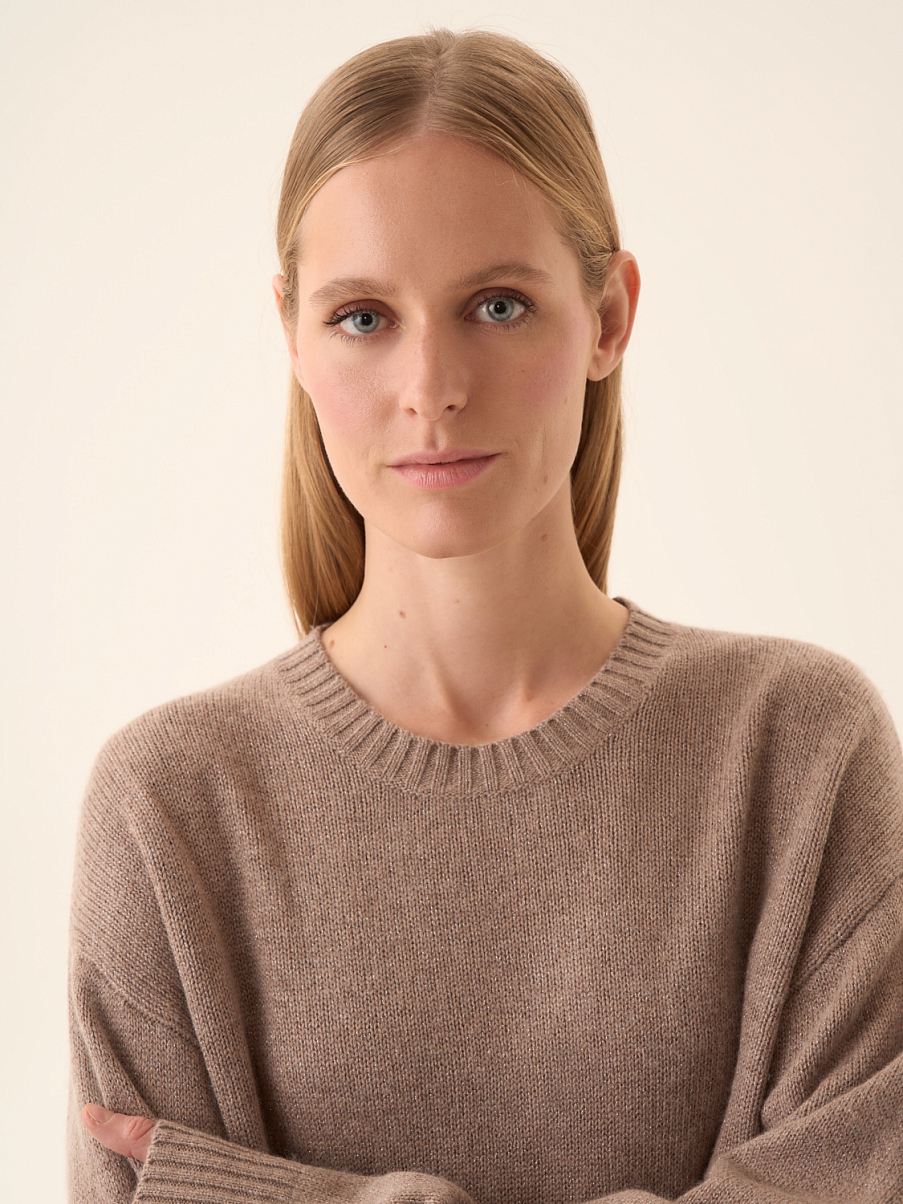 Джемпер с люрексом