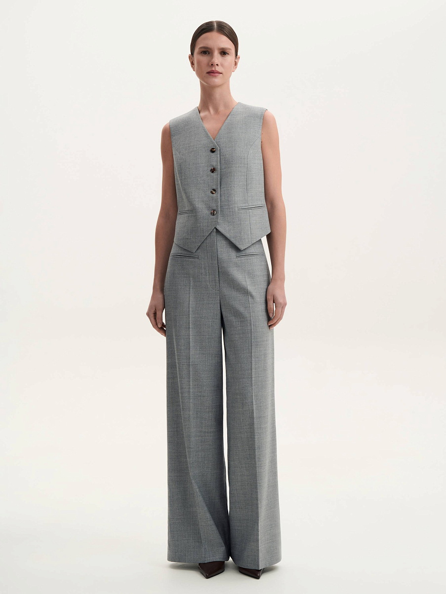 Брюки из шерсти