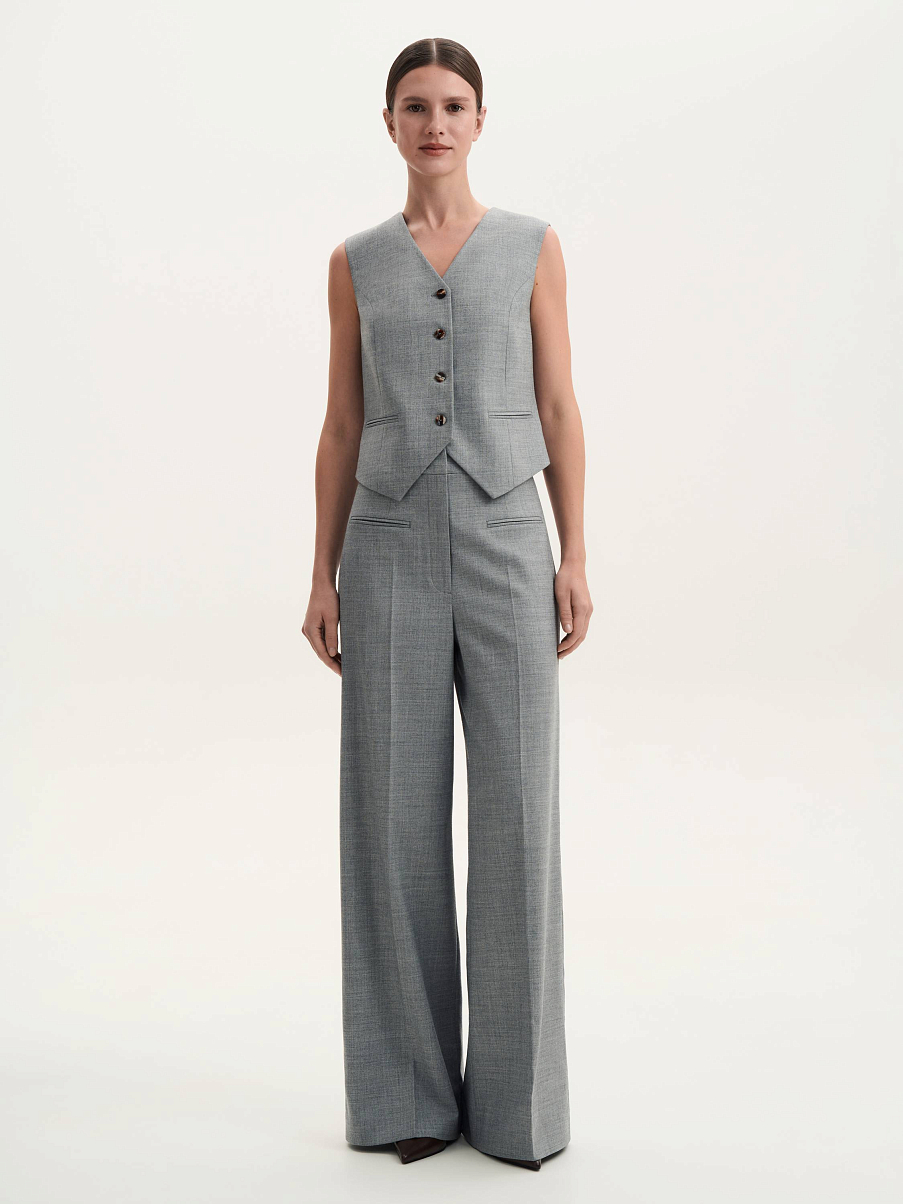 Жилетка из шерсти