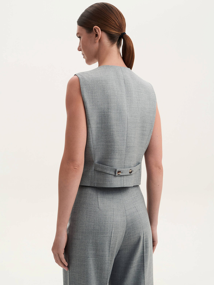 Жилетка из шерсти