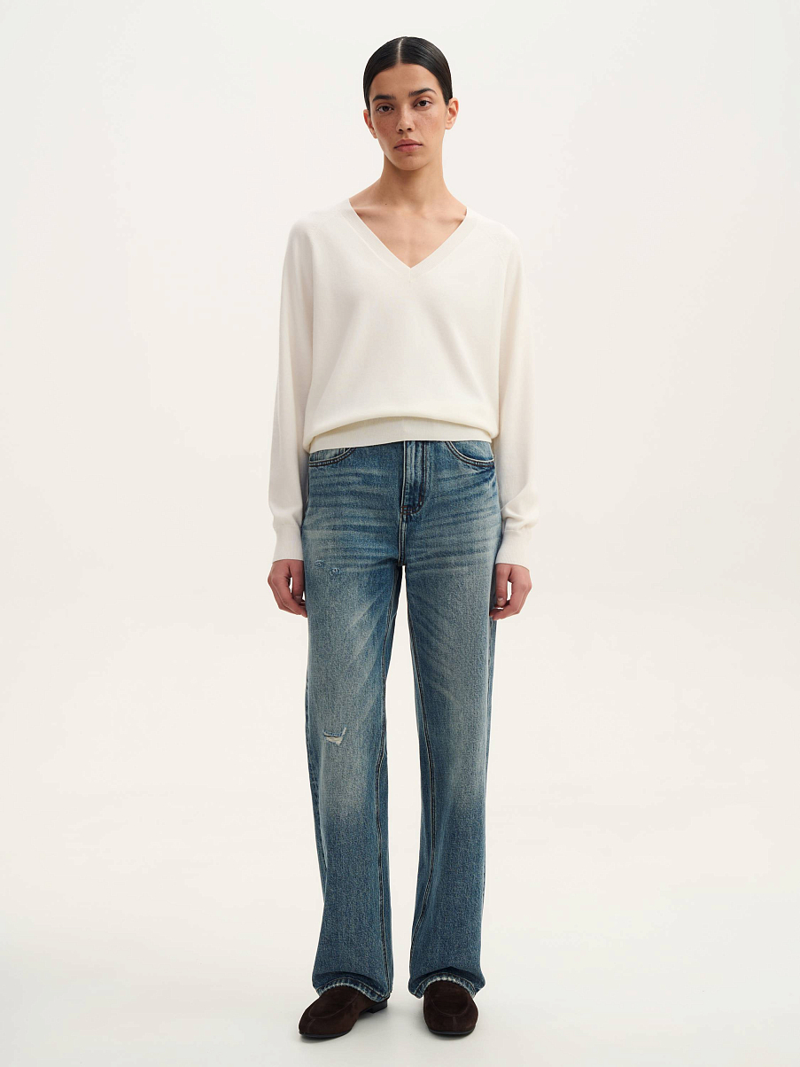 Джемпер из шерсти мериноса