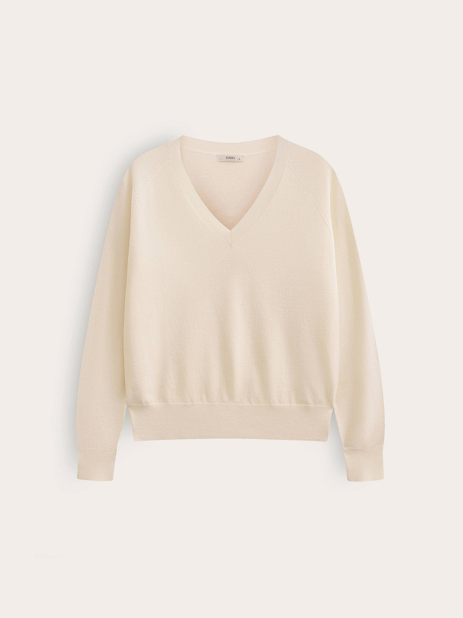 Джемпер из шерсти мериноса