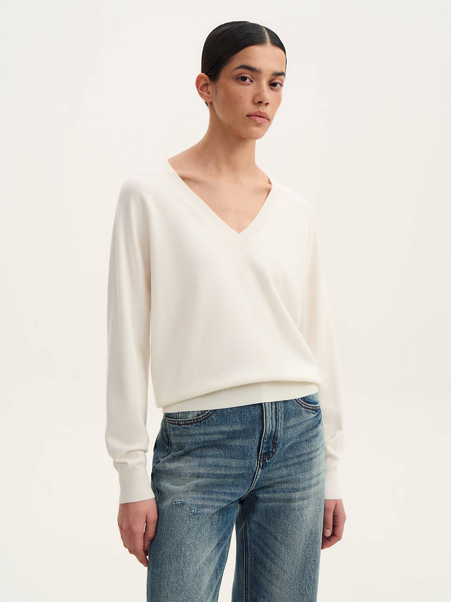 Джемпер из шерсти мериноса