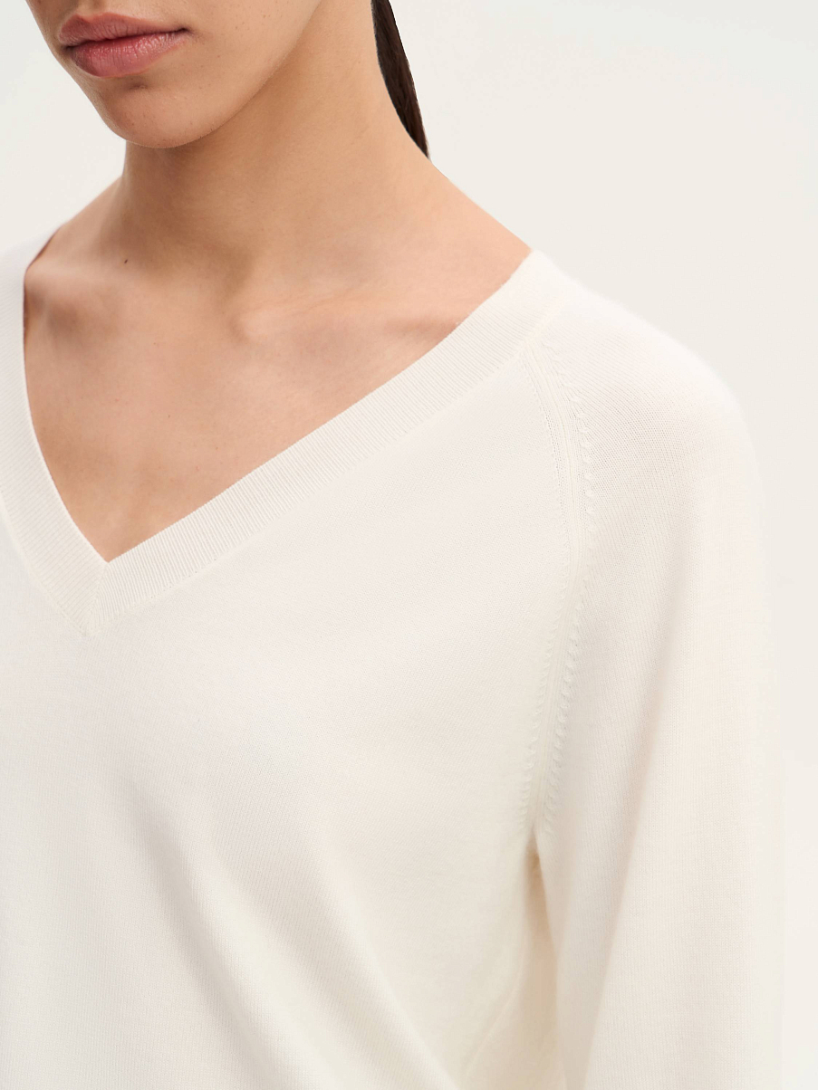 Джемпер из шерсти мериноса