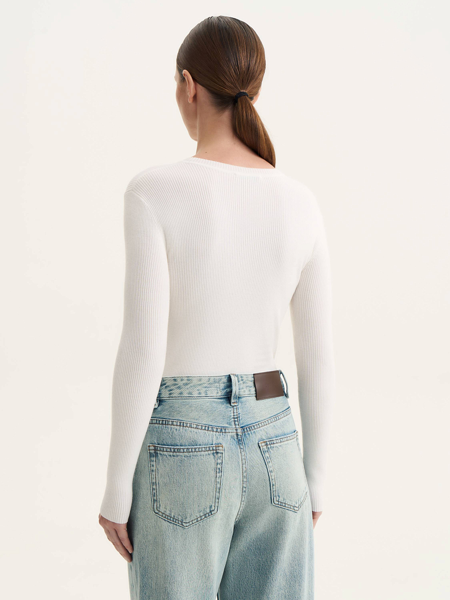 Джемпер из шерсти мериноса