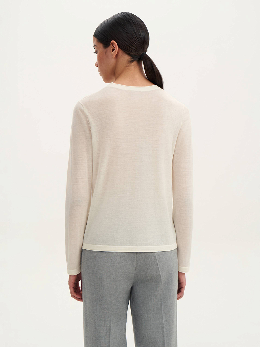 Джемпер из шерсти мериноса