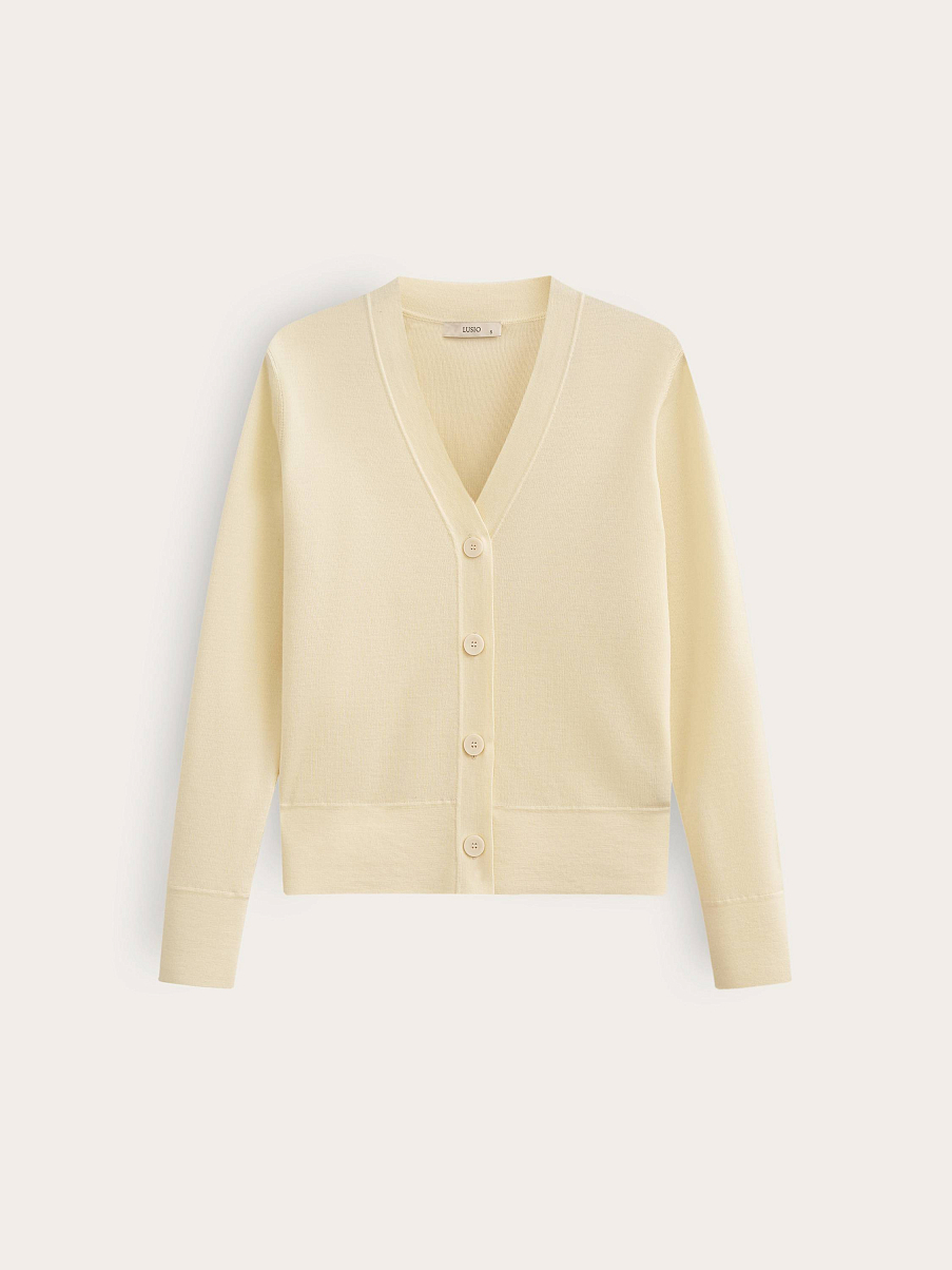 Кардиган из шерсти мериноса