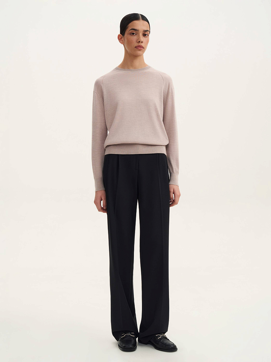 Джемпер из шелка и шерсти мериноса