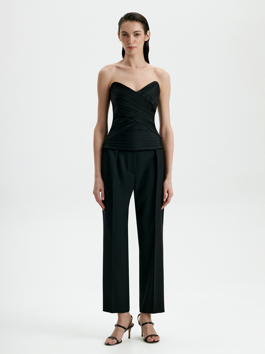 Топ-корсет на молнии