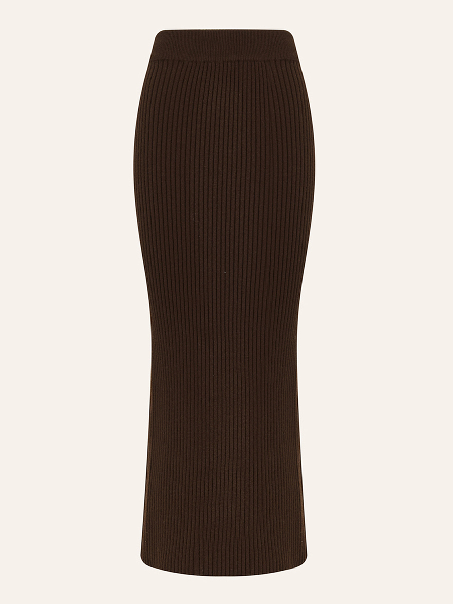 Трикотажная юбка из австралийской шерсти