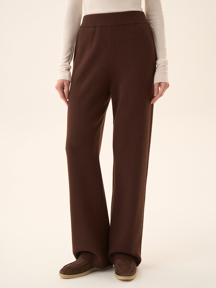 Трикотажные брюки из австралийской шерсти