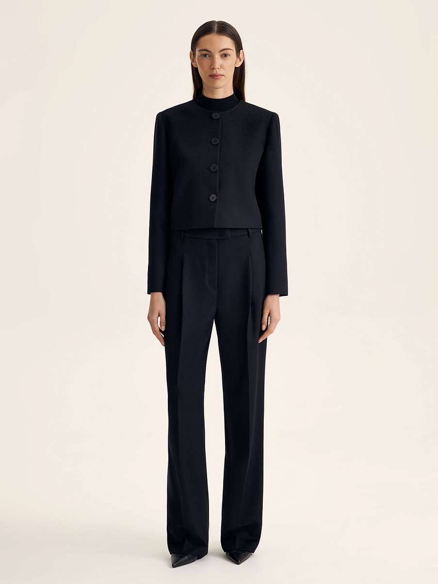 Прямые брюки со стрелками