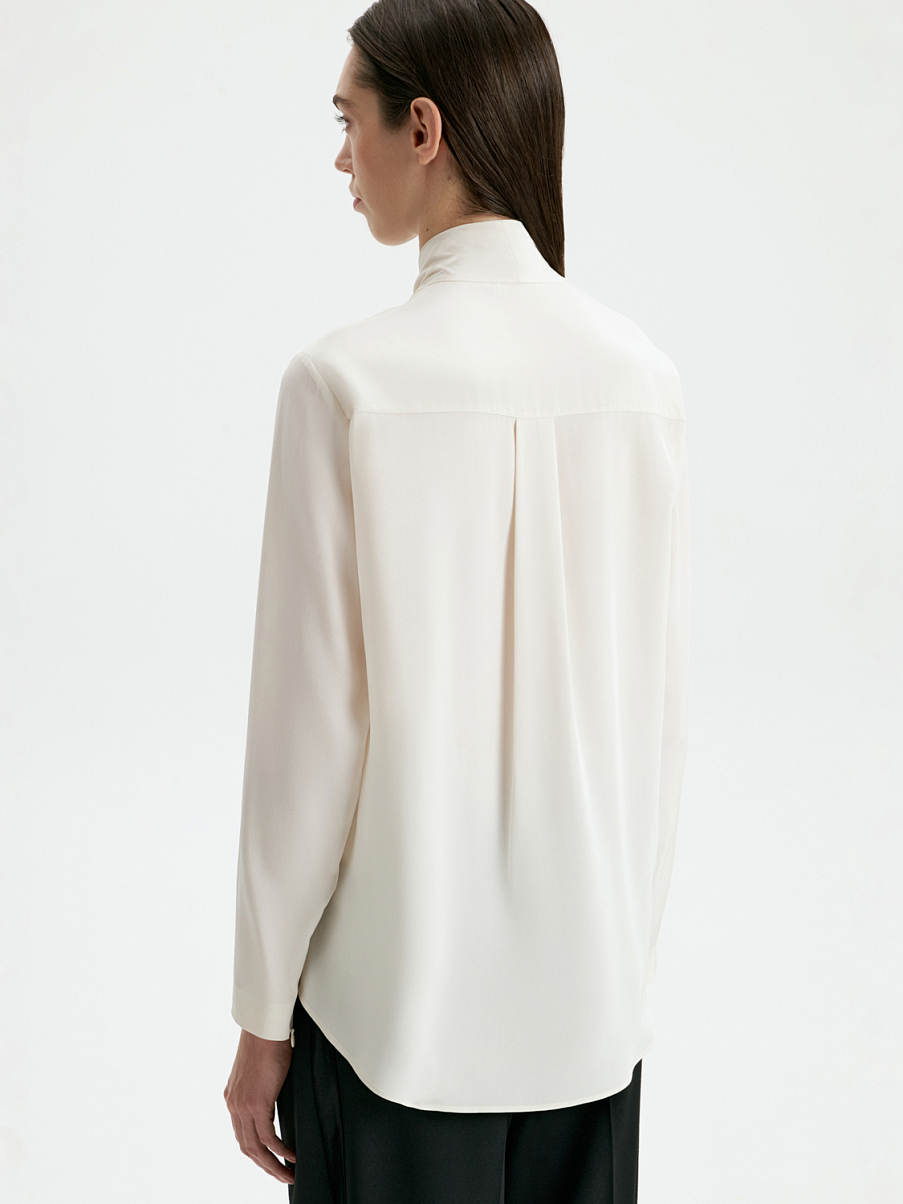 Рубашка из натурального шелка