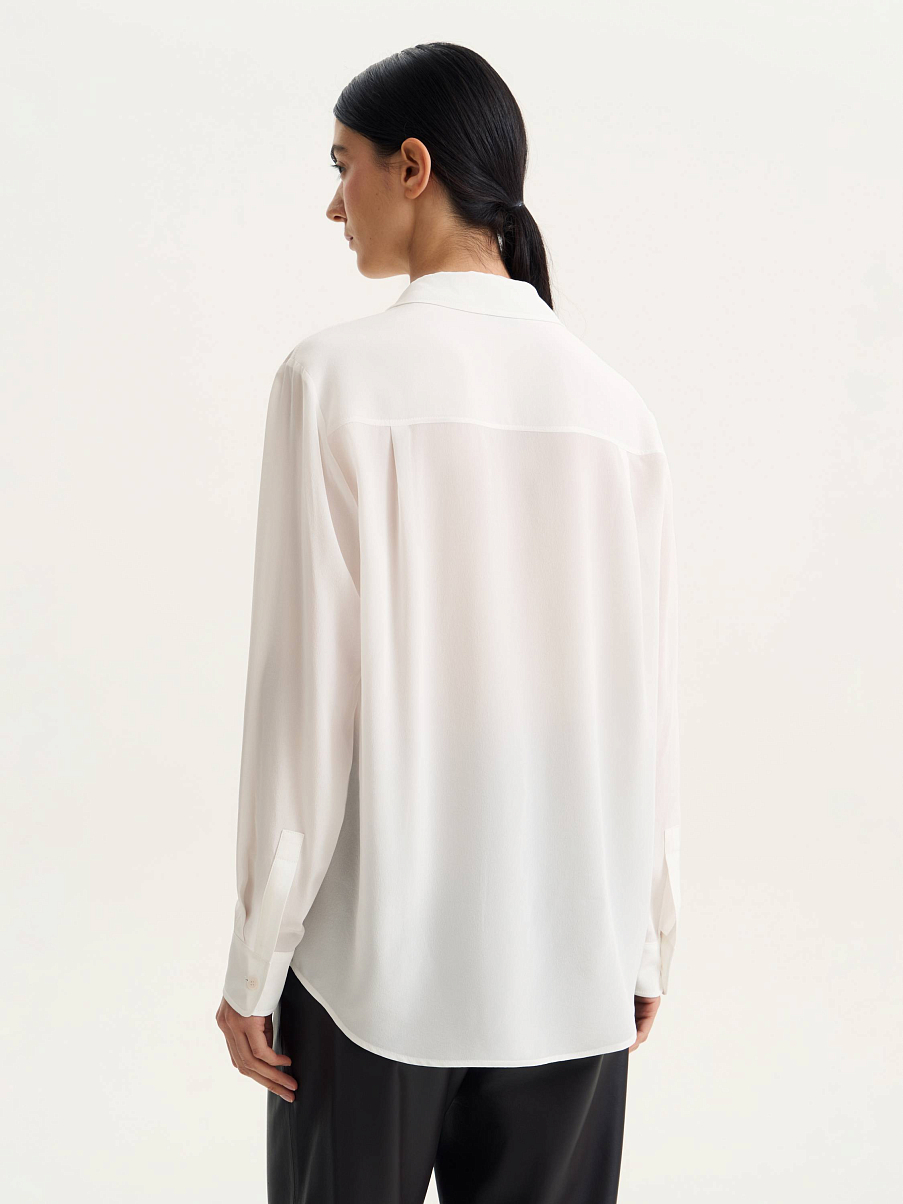 Блуза из шелка