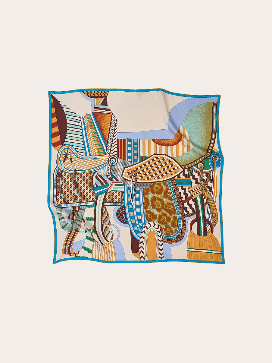 Платок из натурального шелка