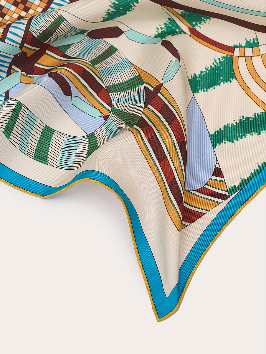 Платок из натурального шелка