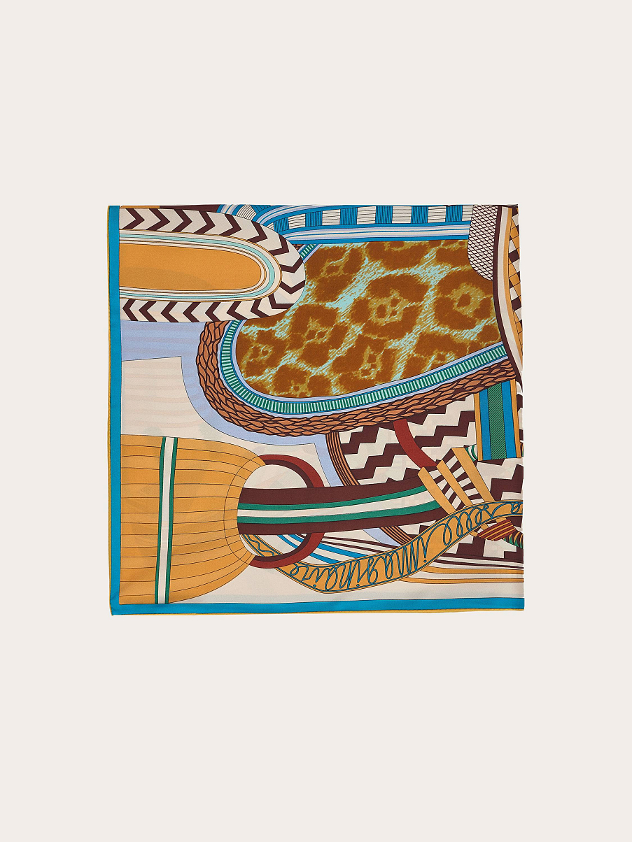 Платок из натурального шелка