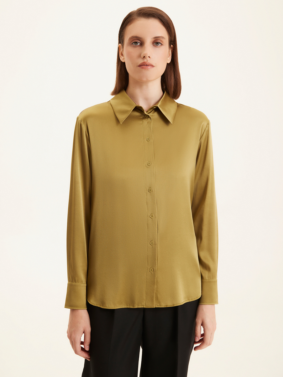 Шелковая рубашка