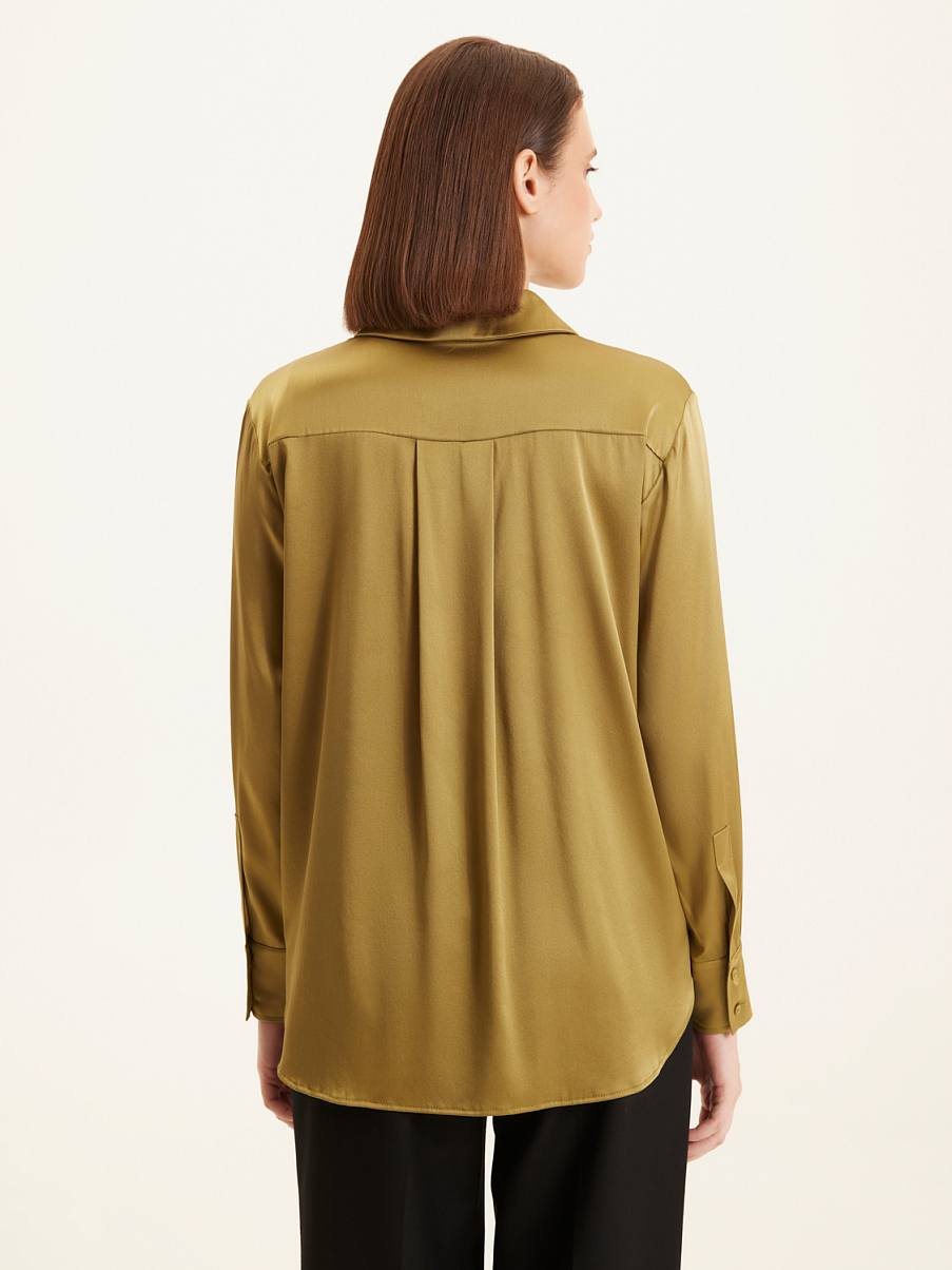 Шелковая рубашка