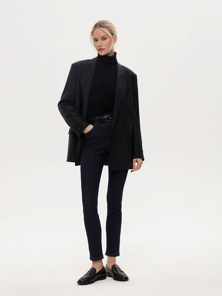 Джинсы скинни из хлопка