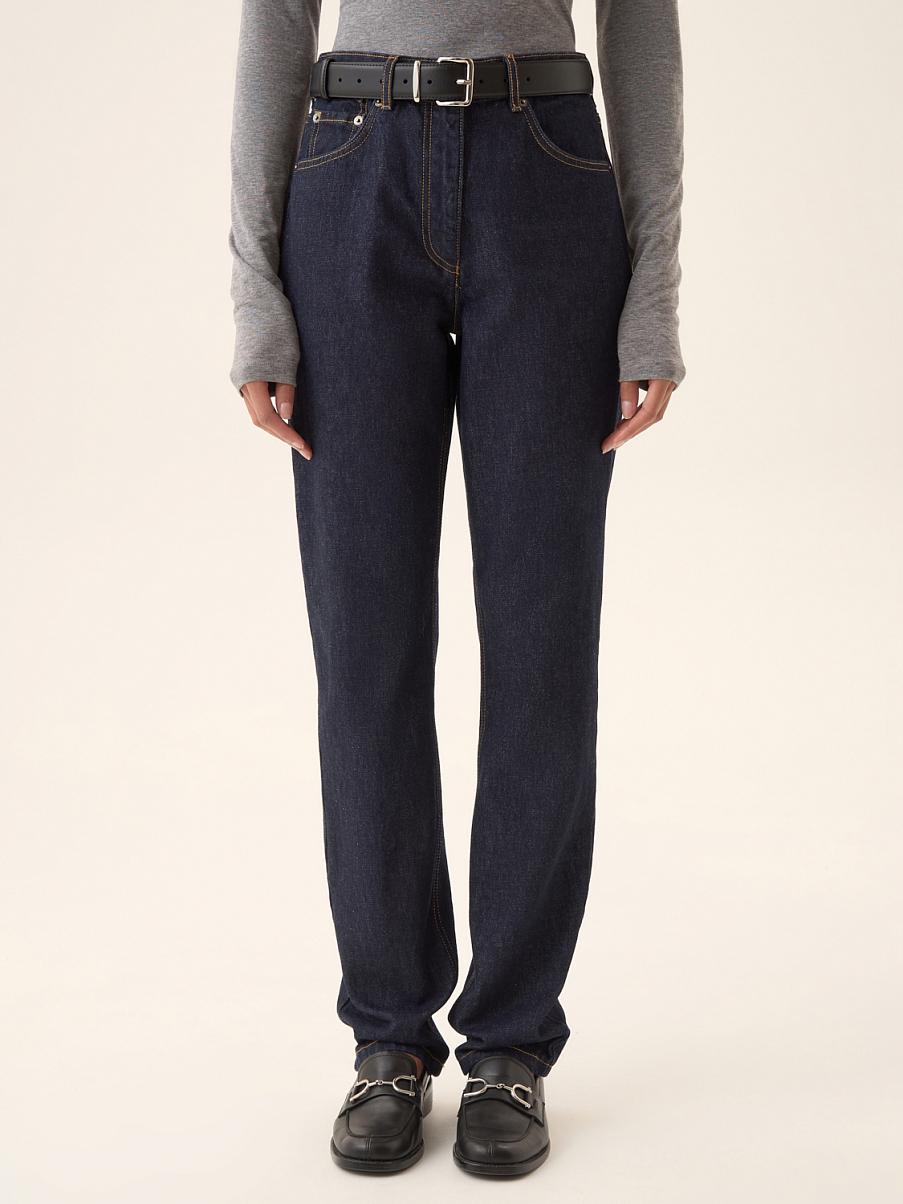 Джинсы прямого кроя