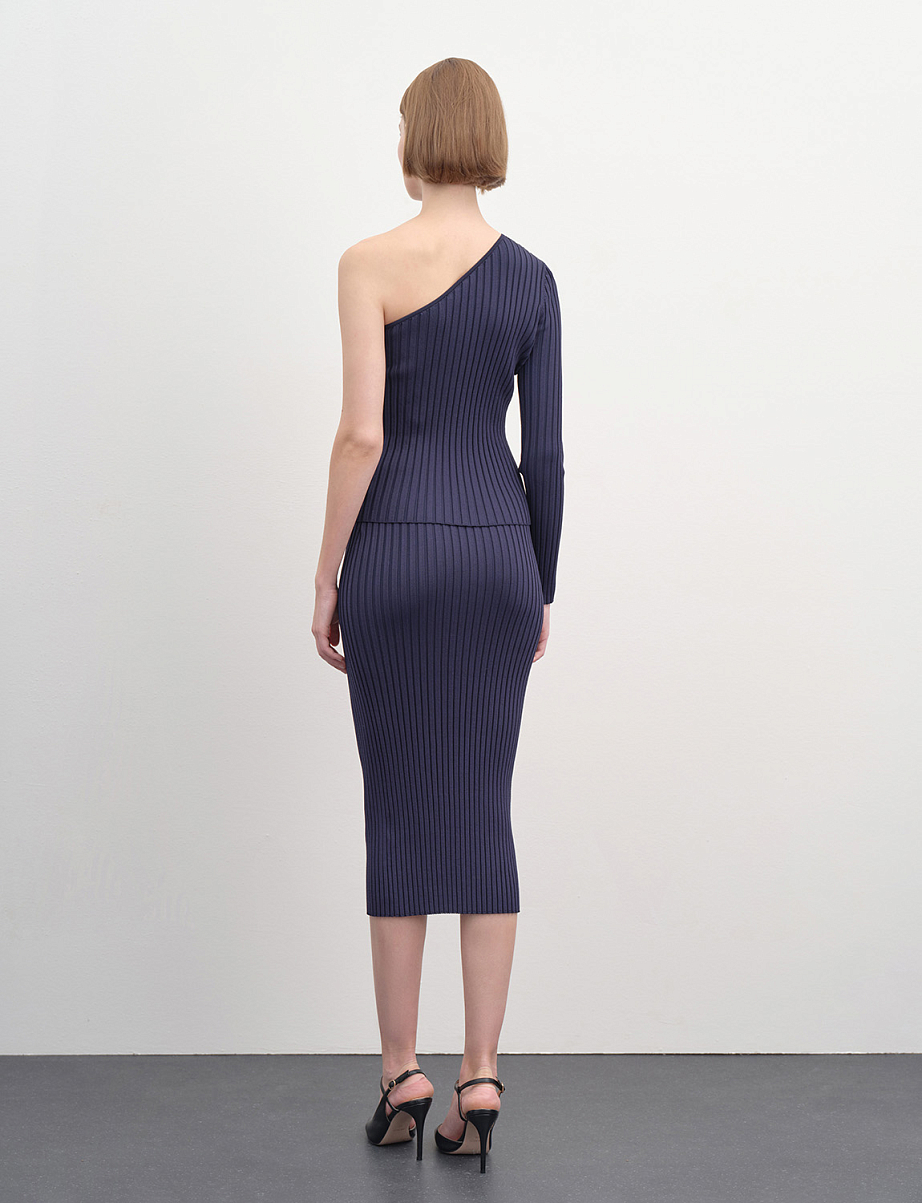 Облегающая юбка миди