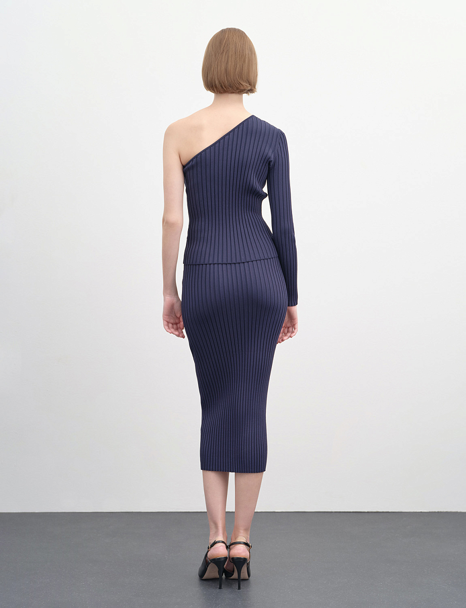 Облегающая юбка миди