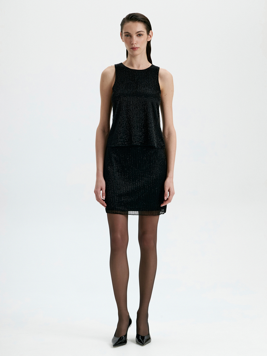 Топ расшитый бисером