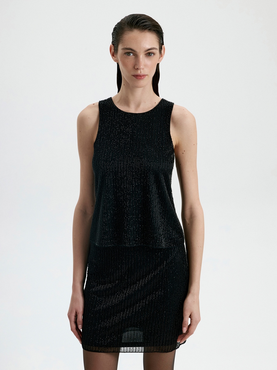 Топ расшитый бисером