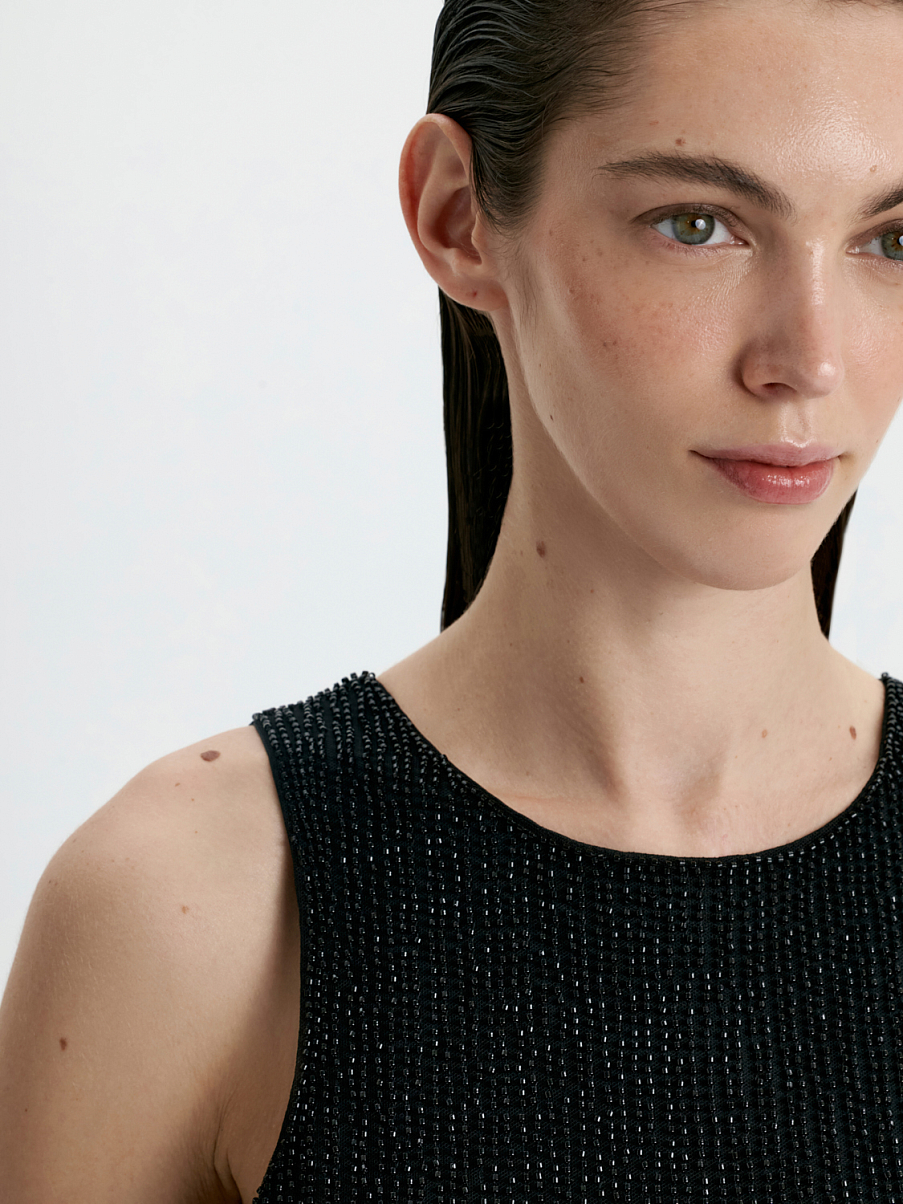 Топ расшитый бисером