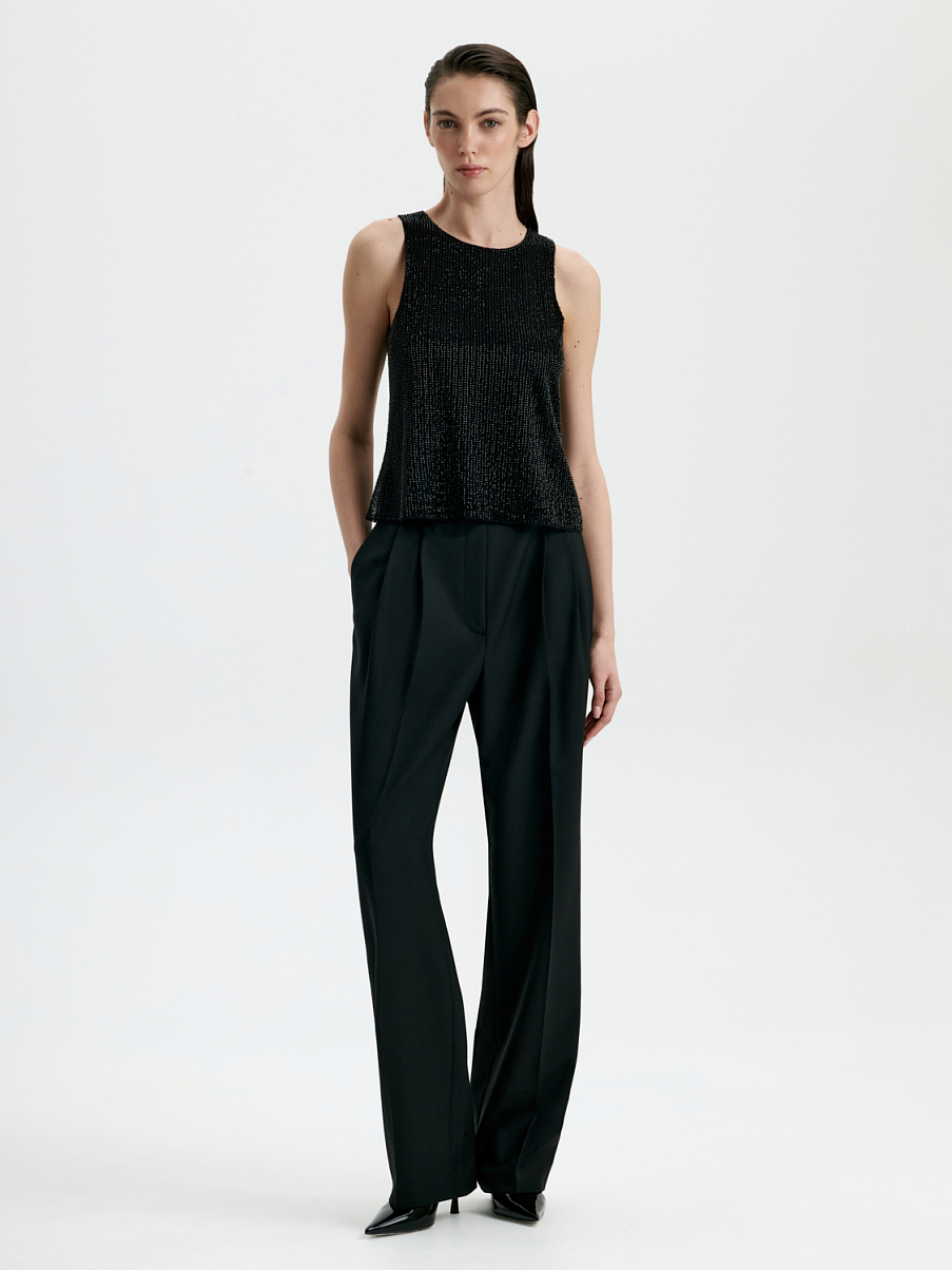 Топ расшитый бисером