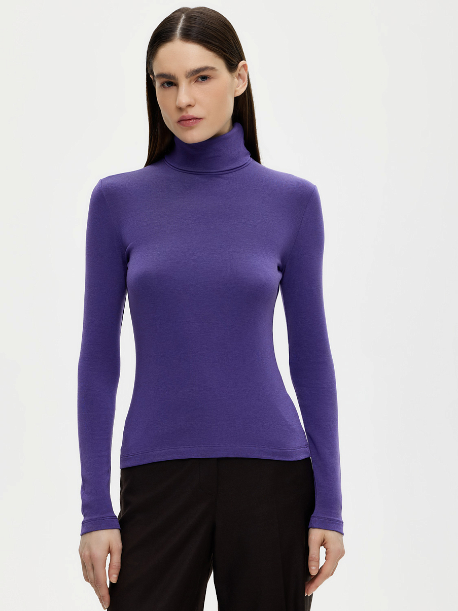 Лонгслив с шерстью