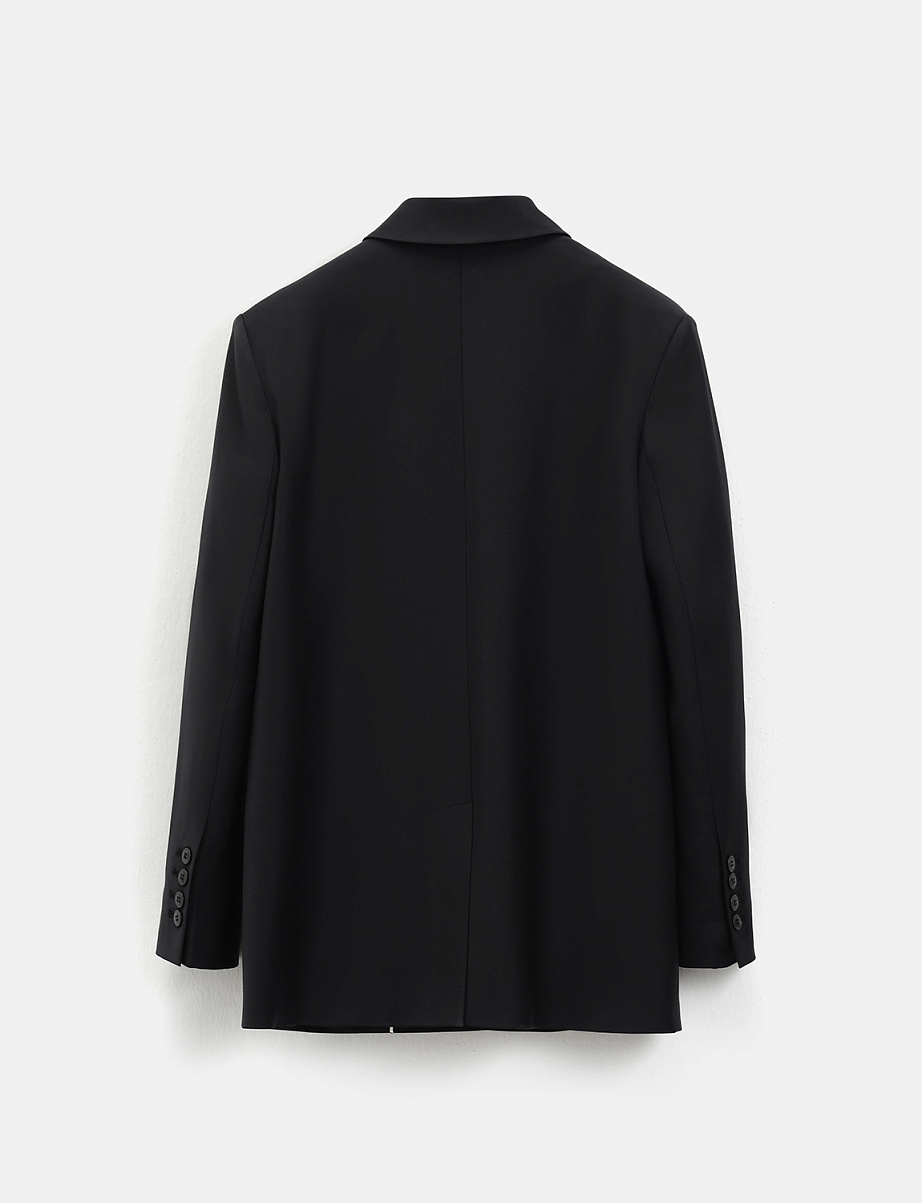 Двубортный жакет из шерсти