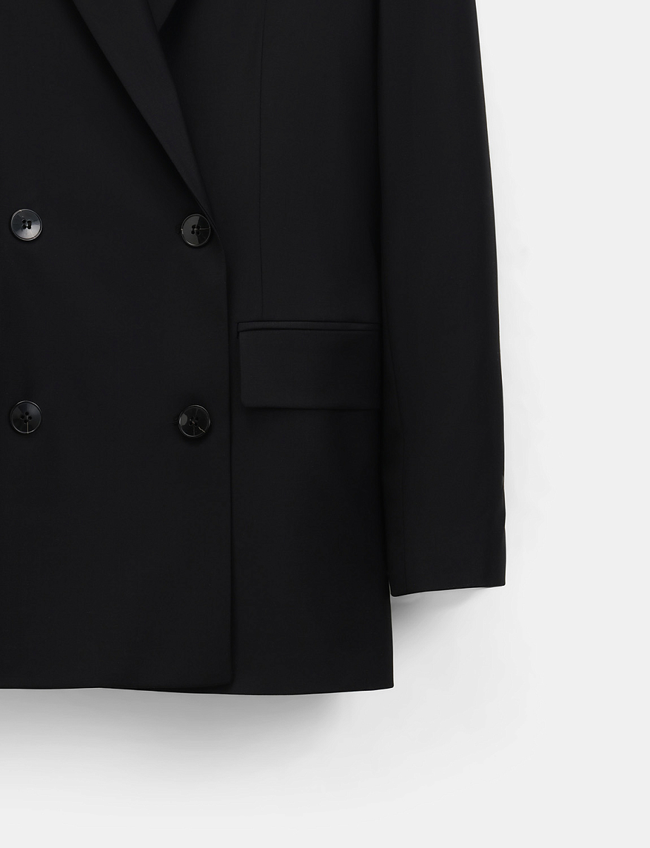 Двубортный жакет из шерсти