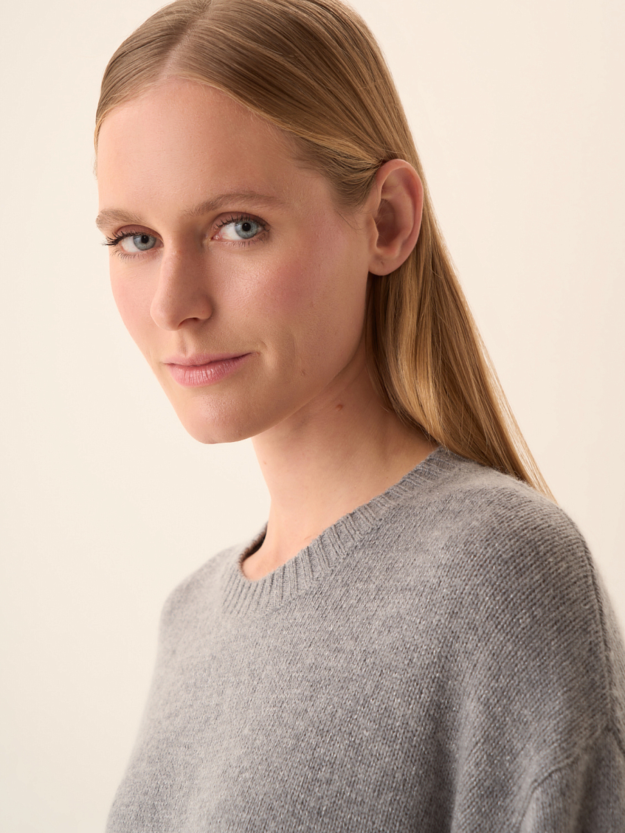 Джемпер с люрексом