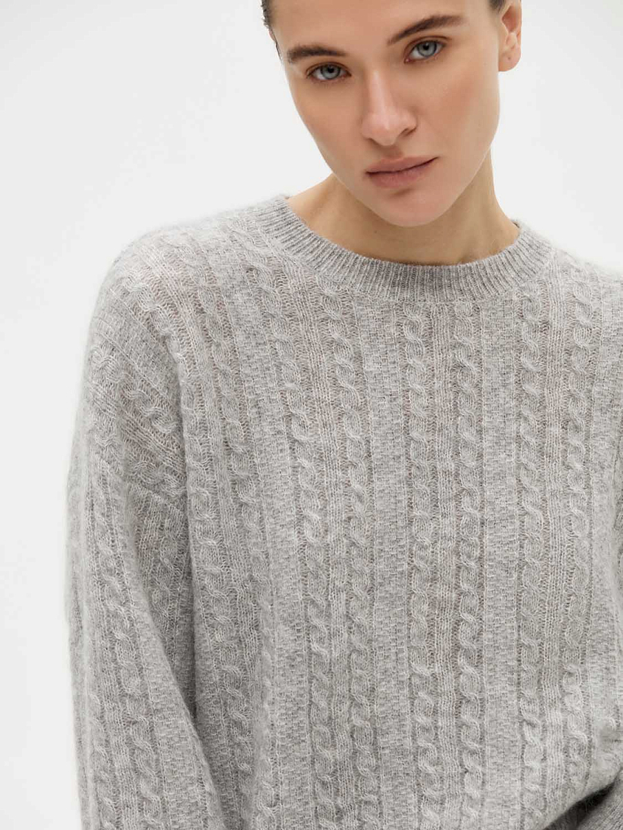 Джемпер из шерсти мериноса и мохера