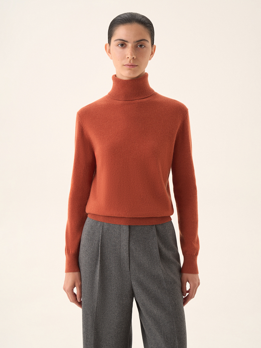 Водолазка из кашемира и шерсти