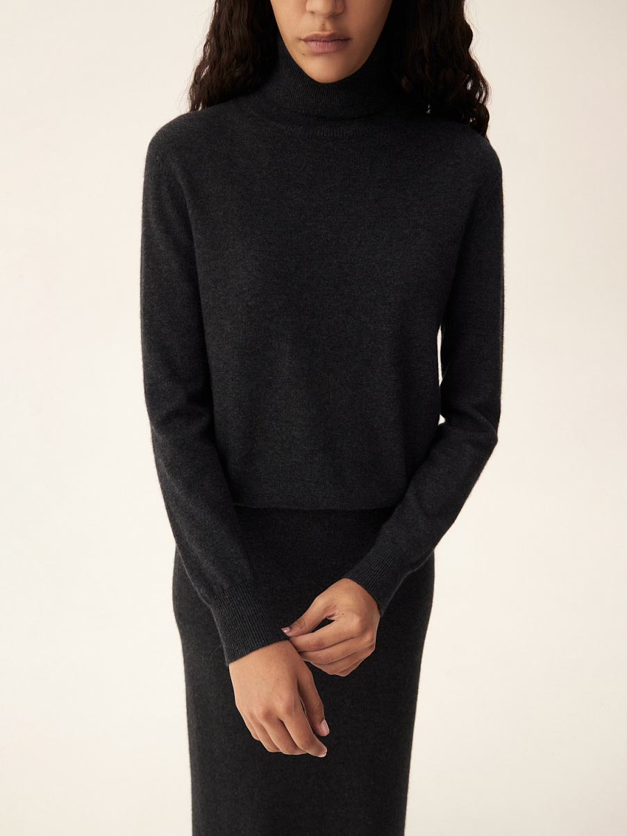 Водолазка из кашемира и шерсти