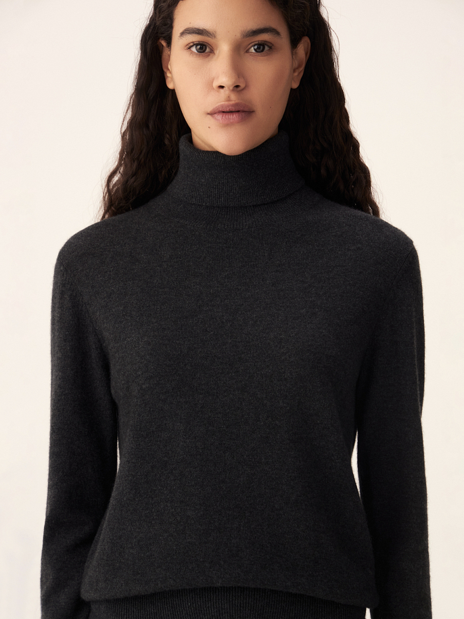 Водолазка из кашемира и шерсти