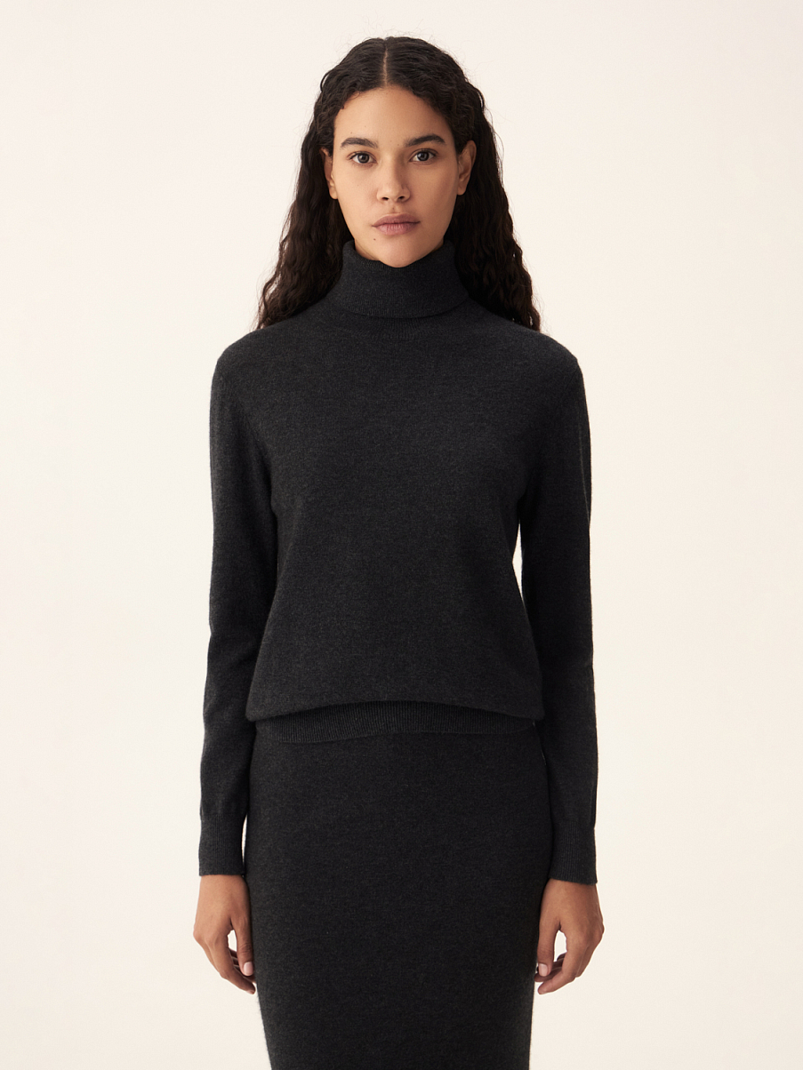 Водолазка из кашемира и шерсти