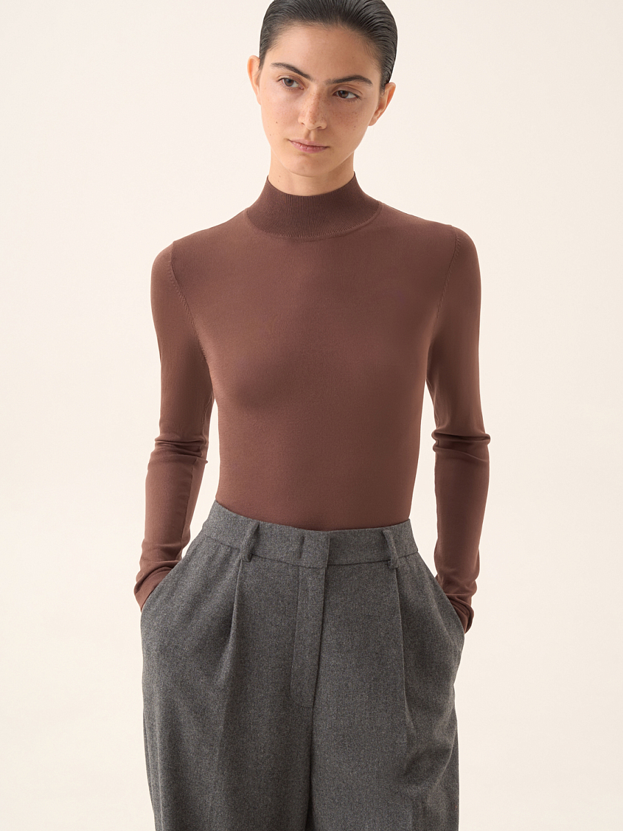 Трикотажная водолазка