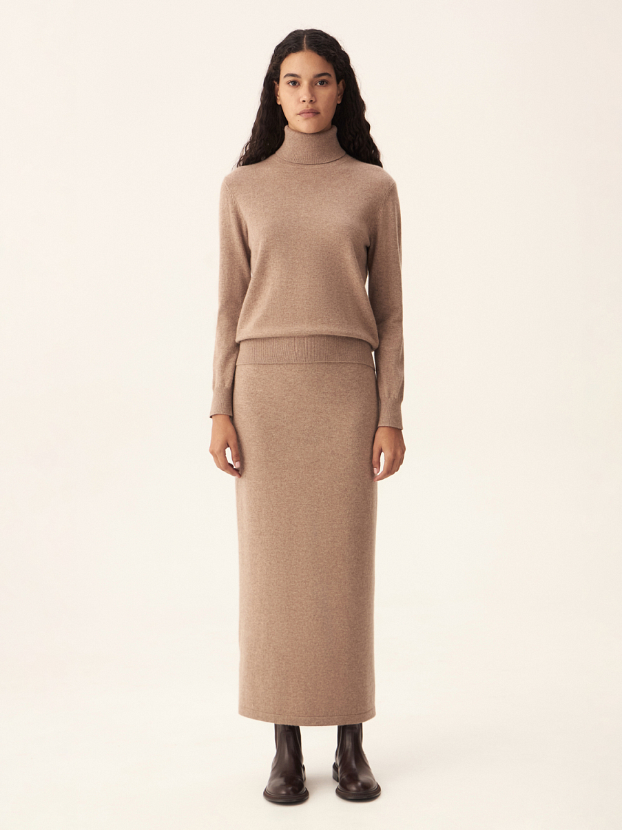 Водолазка из кашемира и шерсти