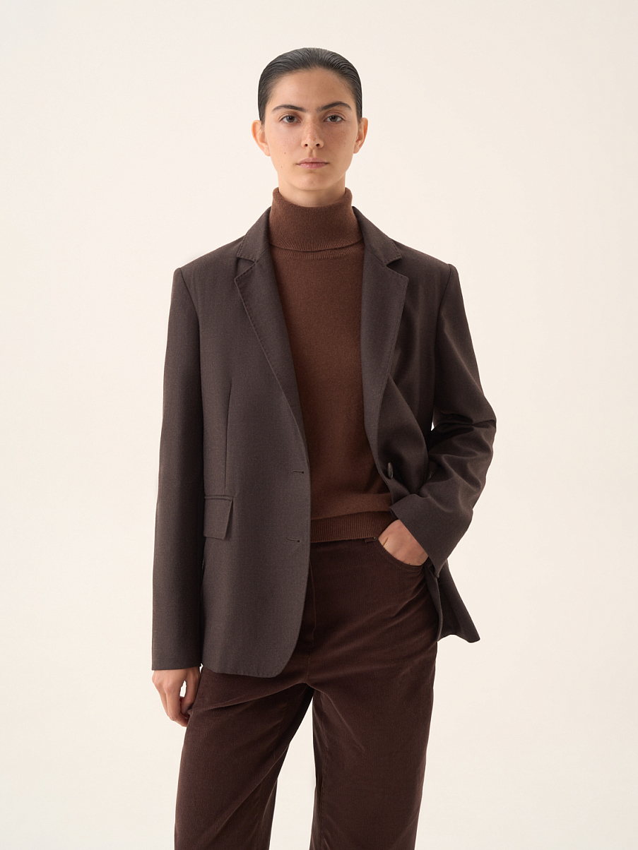 Водолазка из кашемира и шерсти