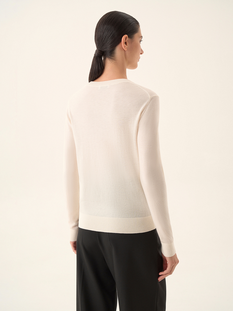 Джемпер из шерсти мериноса