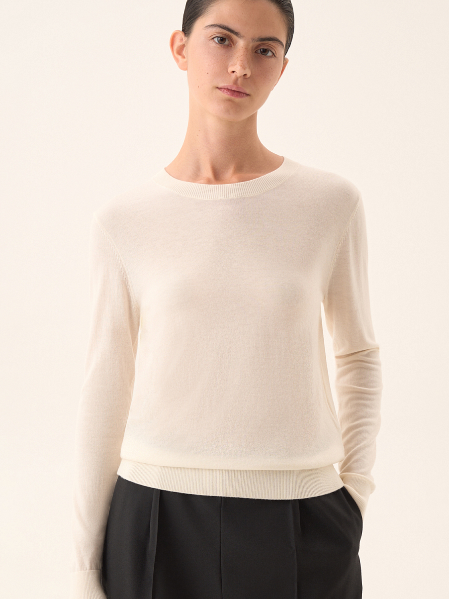 Джемпер из шерсти мериноса