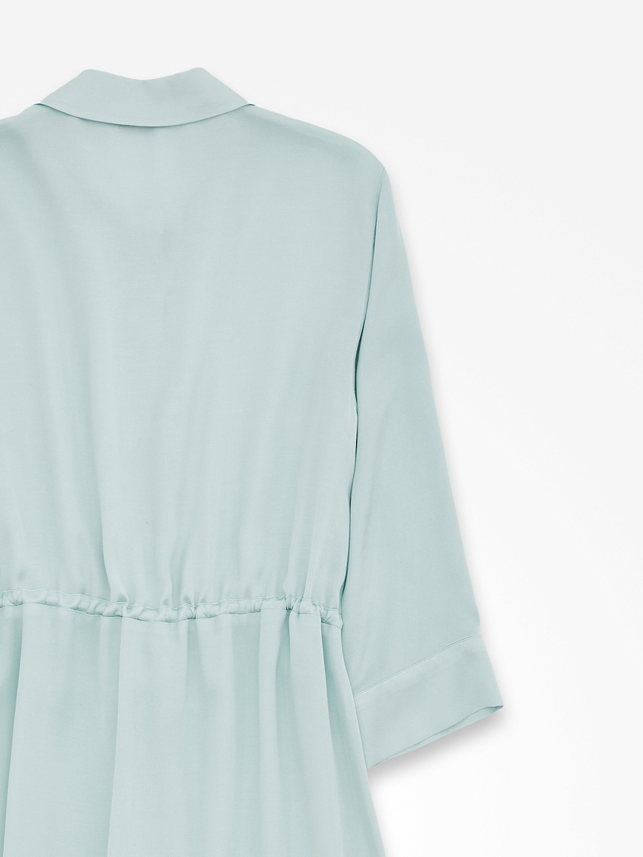 Платье миди с разрезами