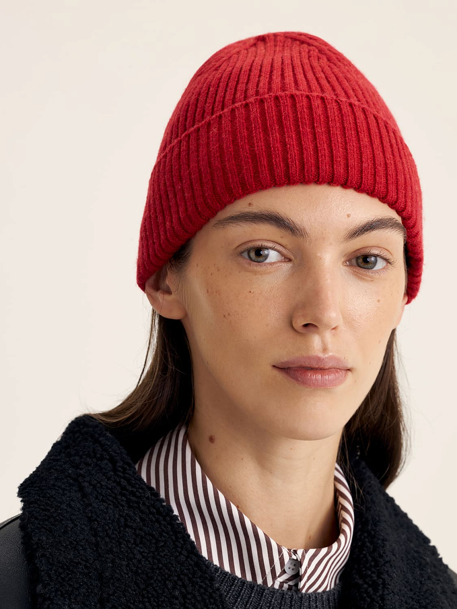 Шапка из шерсти мериноса