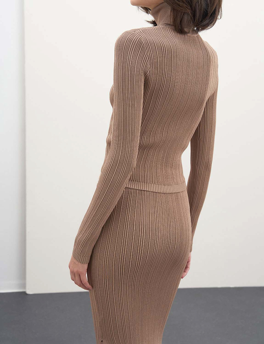 Облегающая трикотажная водолазка