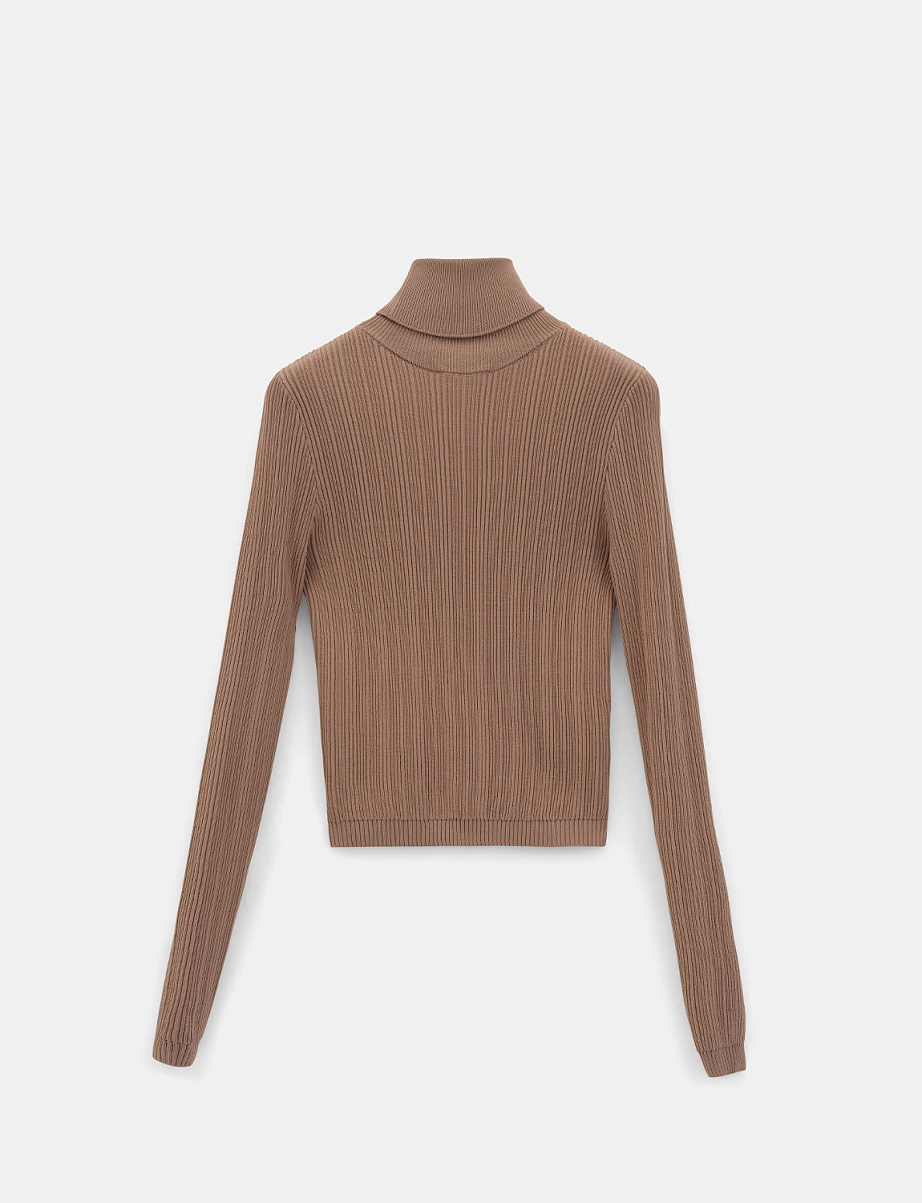 Облегающая трикотажная водолазка